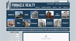 Desktop Screenshot of pinaclereny.com