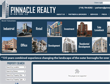 Tablet Screenshot of pinaclereny.com